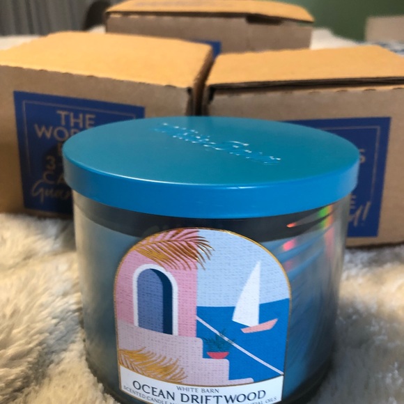 White Barn Other - 2) Bundle Brand New White Barn 3- Wick Candles NIB Made By Bath & Body Works